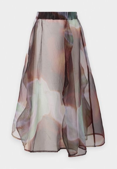 Henrik Vibskov OCTO SKIRT - Jupe trapèze - brown