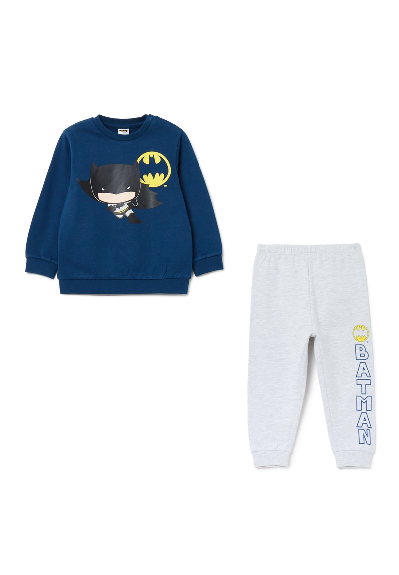 OVS LONG WITH THE BATMAN PRINT SET - Pyjama - blue grey/blauw - Zalando.be