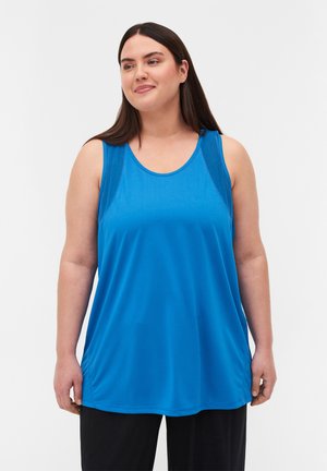 MIT MESH - Top - daphne blue