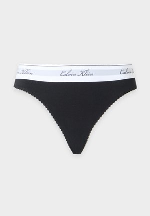 Calvin Klein Underwear, NEW SIGNATURE LOGO - Τάνγκα - black