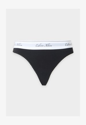 Calvin Klein Underwear, NEW SIGNATURE LOGO - Tanga - black