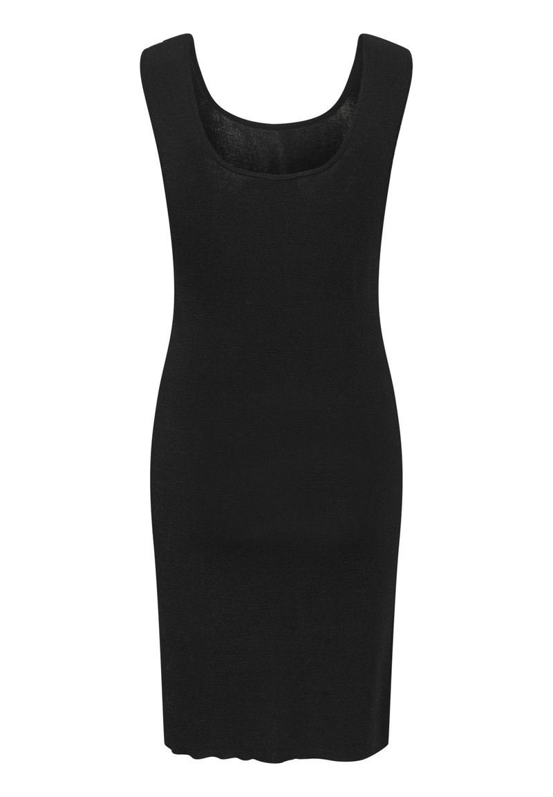 Soaked in Luxury Gebreide jurk zwart