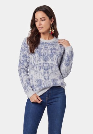 usha, Trui - blue multicolor