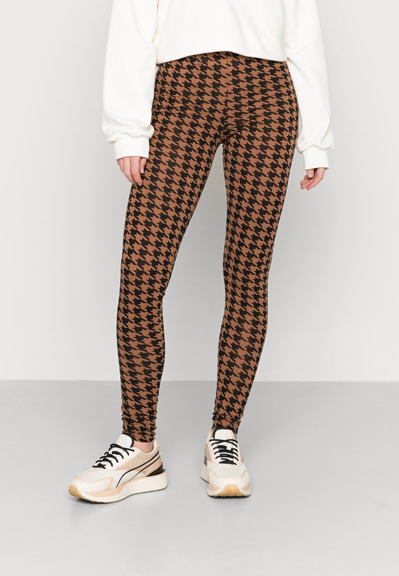 Noisy May NMKERRY ANILLA   - Leggings - Calças - houndstooth