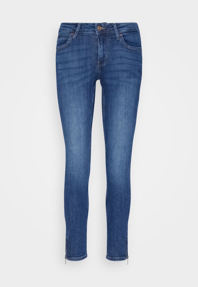 Only Jeans Skinny Fit donkerblauw denim