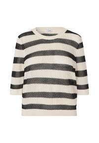 NEALE-M - Svetrík - black sugar stripe