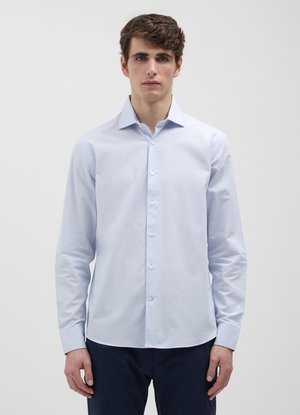 Calliope TESSUTO OPERATO  - Camicia - azzurro