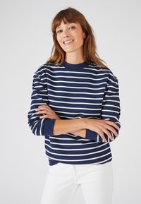 Damart DOUILLET - Felpa - Navy Striped