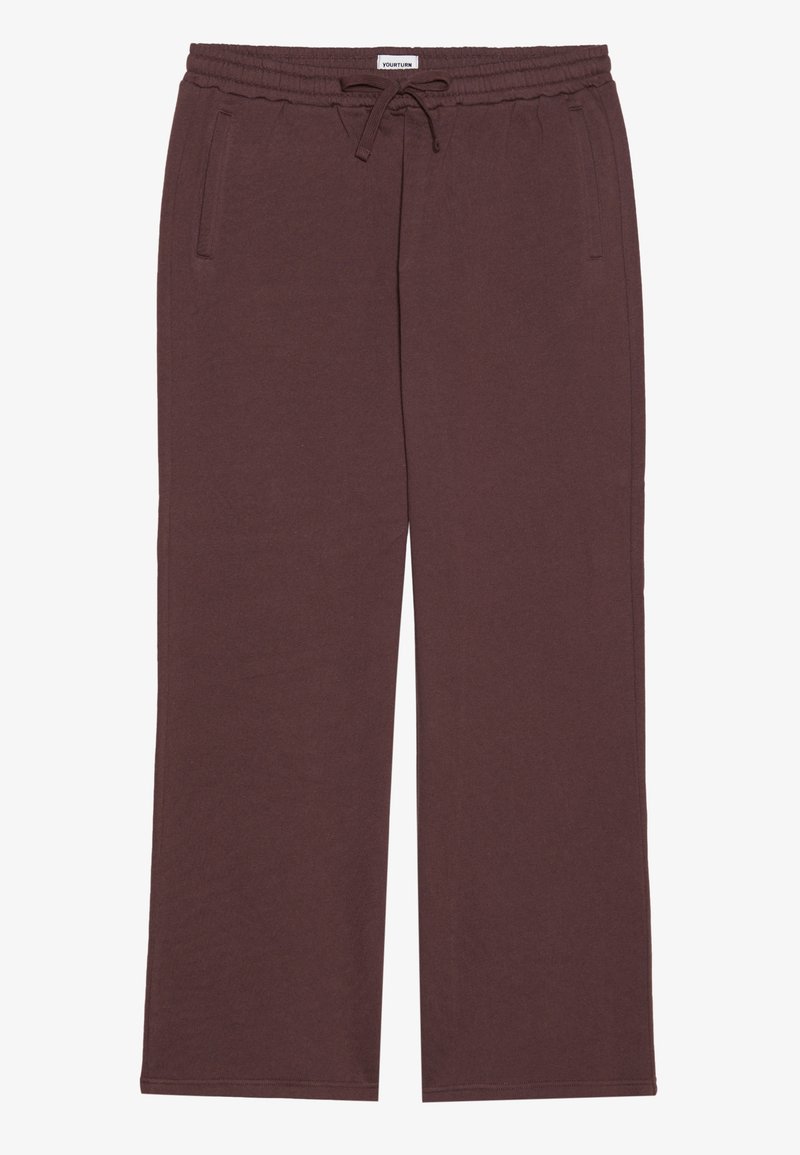 YOURTURN Trainingsbroek donkerbruin