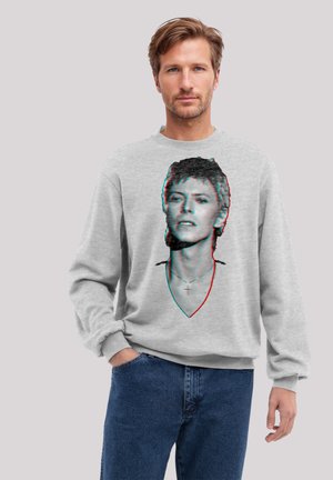 TV TIMES POP STAR DAVID BOWIE PORTRAIT - Sweatshirt - grey melange