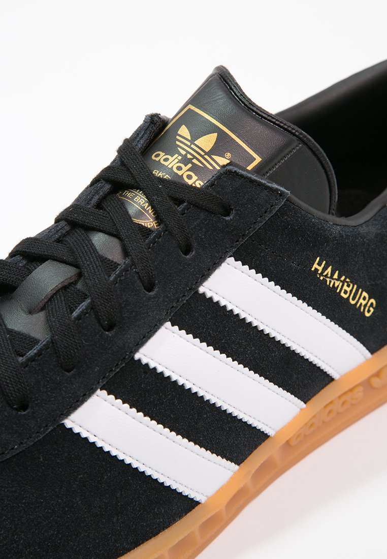 adidas Originals HAMBURG - Zapatillas - core black/white/negro ... شامبو فيتشي للقشرة adidas Originals HAMBURG - Zapatillas - core black/white/negro ... شامبو فيتشي للقشرة