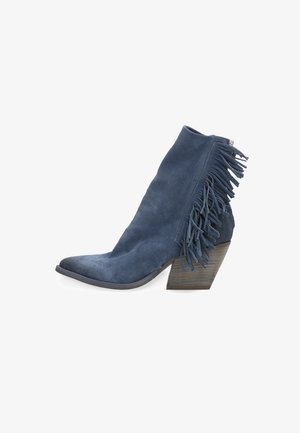 VENEZIA, HIGH HEELED ANKLE BOOTS - Enkelkaarsjes - blue