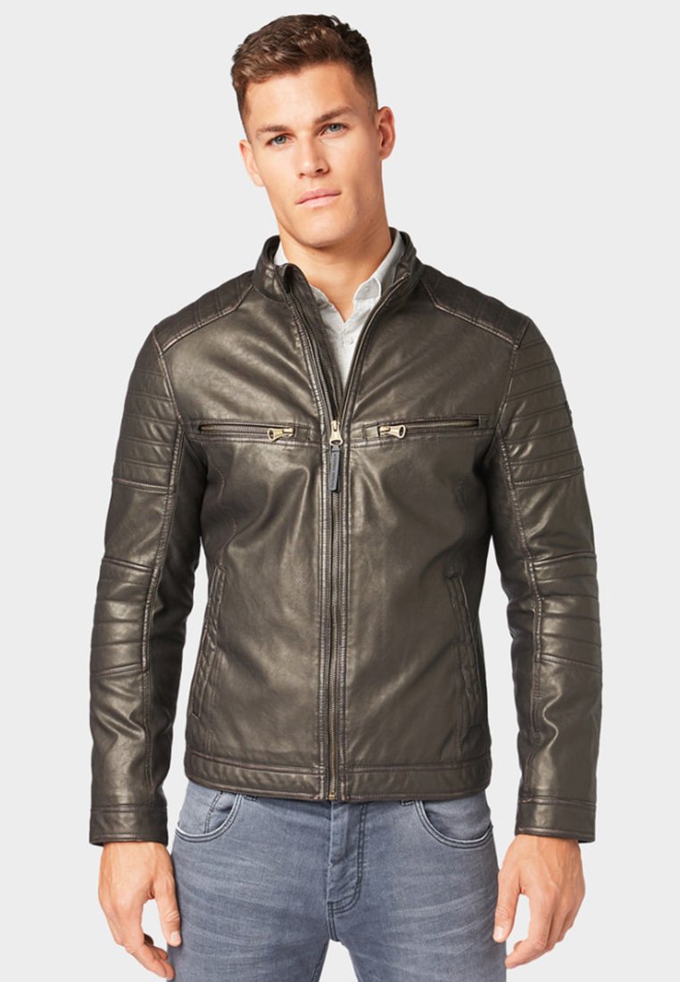 tom tailor leather jacket