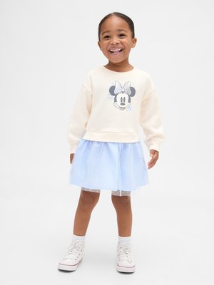 GAP BABY & TODDLER VINTAGESOFT SWEATSHIRT DRESS - Dienas kleita - ivory frost