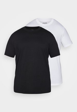 Jack & Jones JJEBRADLEY TEE 2 PACK - Basic póló - white/black