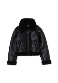 Terranova Giacca in similpelle - nero