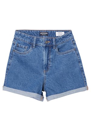 ÖKO-VERANTWORTLICHE MOM - Jeansshort - denim stone