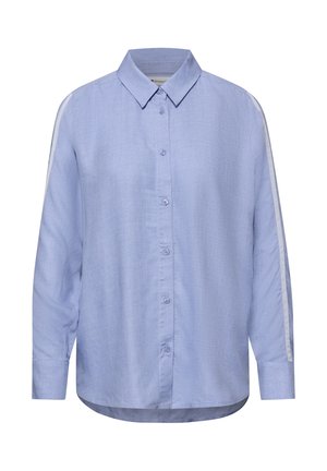 MIT TAPEDETAILS - Blusa - blau