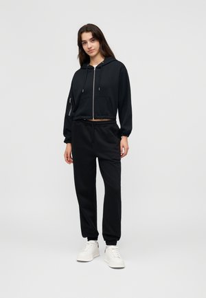 Even&Odd by Zalando, Суитшърт с цип - black