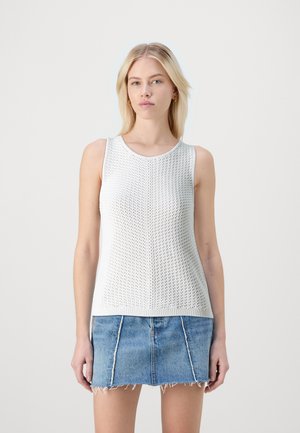 CHEVRON TANK - Top - new off-white