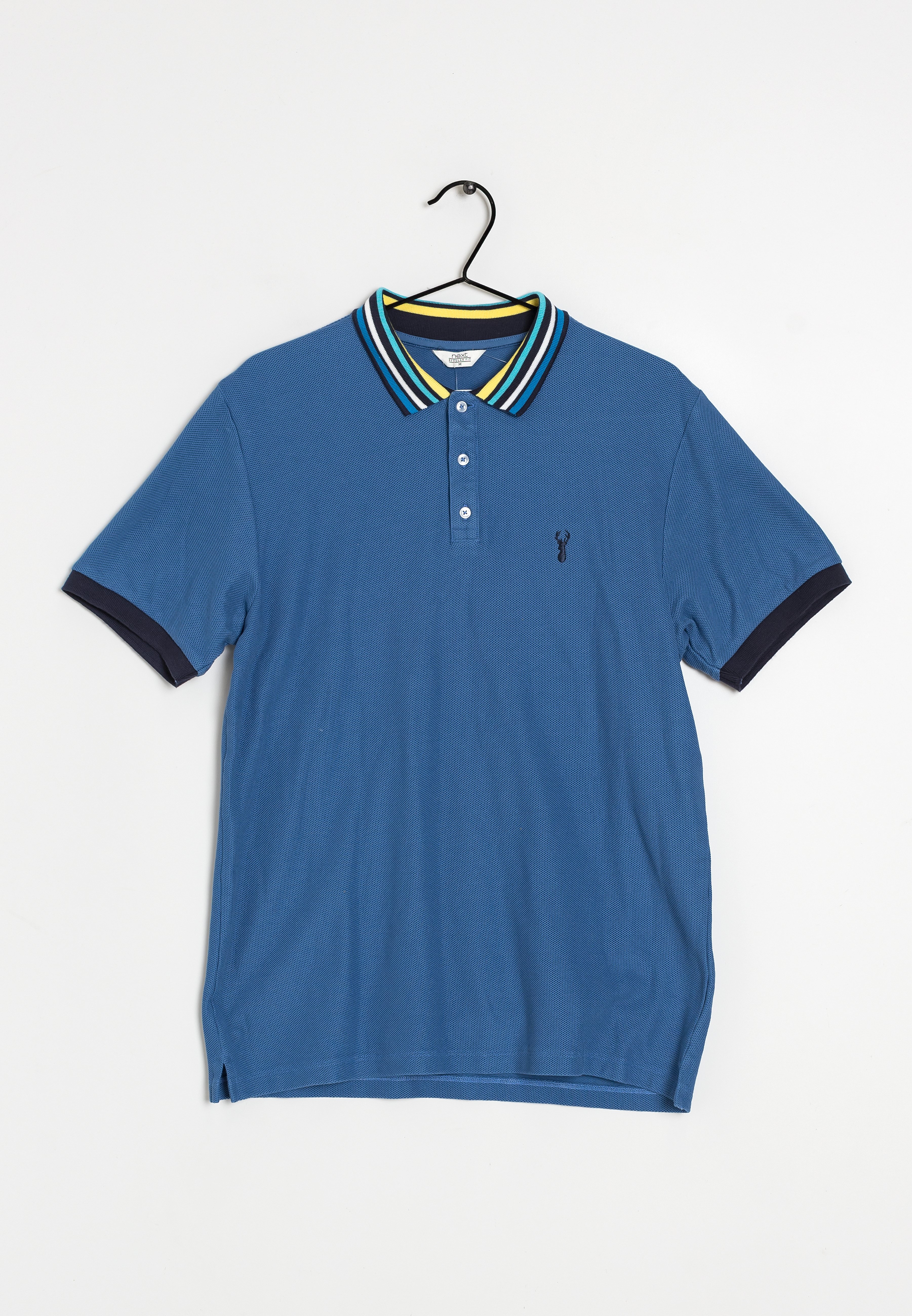 Next Polo shirt - blue - (Pre-owned 