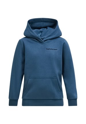 ORIGINAL SMALL LOGO - Kapuzenpullover - taubenblau
