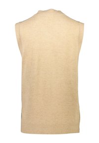 Lindbergh V-NECK SLIPOVER - Stickad tröja - lt sand mel