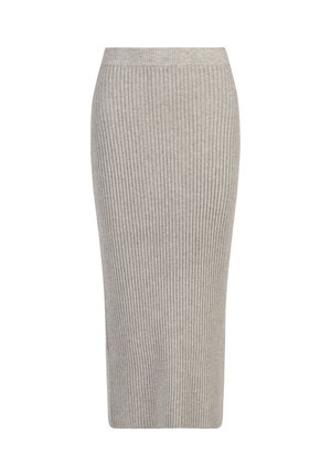 Apart Gonna a tubino - graumeliert