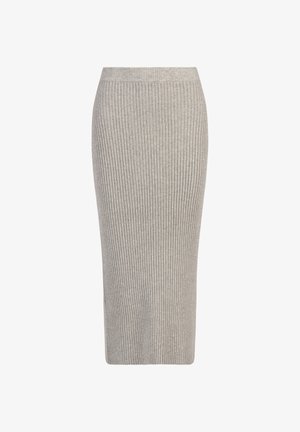 Apart Gonna a tubino - graumeliert