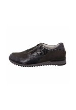 Zapatillas Casual Waldläufer Kalea Para Mujer - Talla Extra Ancha (K), Cuero, Cremallera Lateral