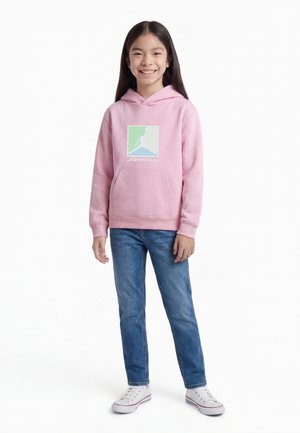 Jordan BASELINE UNISEX - Mikina s kapucňou - medium soft pink