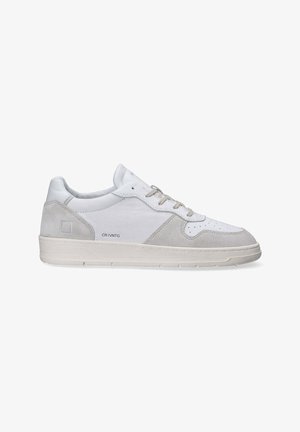 D.A.T.E. COURT VINTAGE - Sneakers basse - bianco grigio