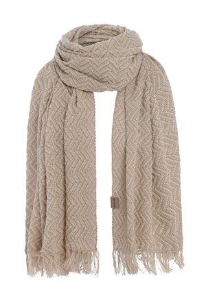 Knit Factory Sjaal - ecru dark beige