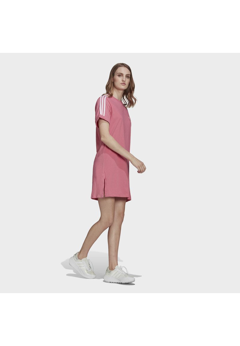 strapless open back dress adidas main image 1