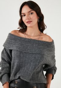 LELA Jersey de punto - anthracite