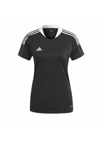 adidas Performance TIRO21 TR JERSEY W - Nyomott mintás póló - black