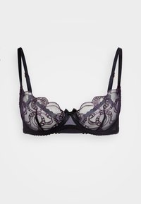 LOUELLA BRA - Sutien cu armătură - black/pink