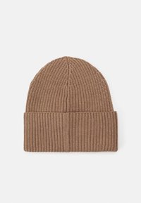 Marc O'Polo BEANIE FOLD UP - Kootud müts - shaded brown melange