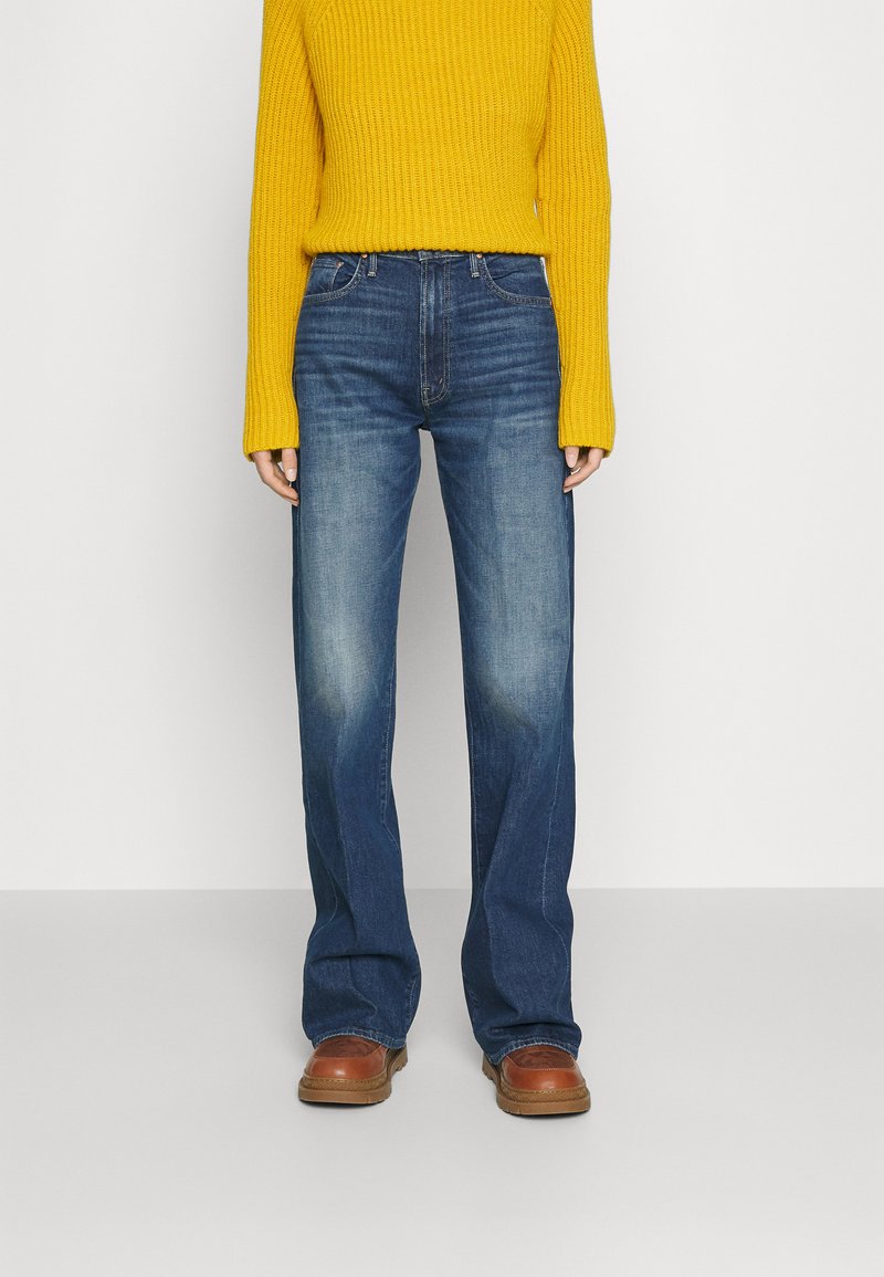 Mother THE LASSO HEEL SUPERIOR Straight leg jeans let's wine about
