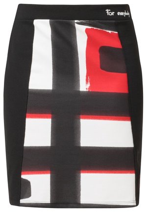 Desigual Falda acampanada - black
