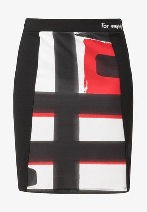 Desigual Falda acampanada - black