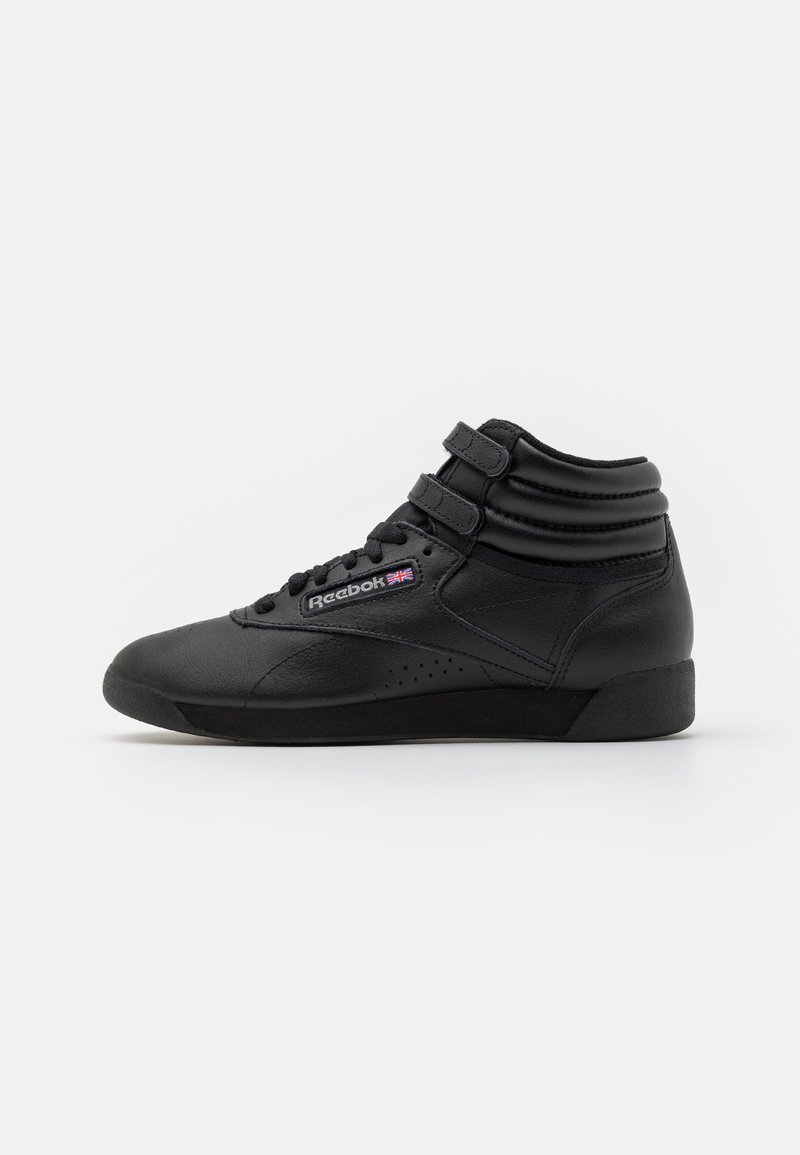 Reebok Classic - FREESTYLE HI HIGH-TOP TRAINERS - Sneakers hoog - intenseense black, Vergroten