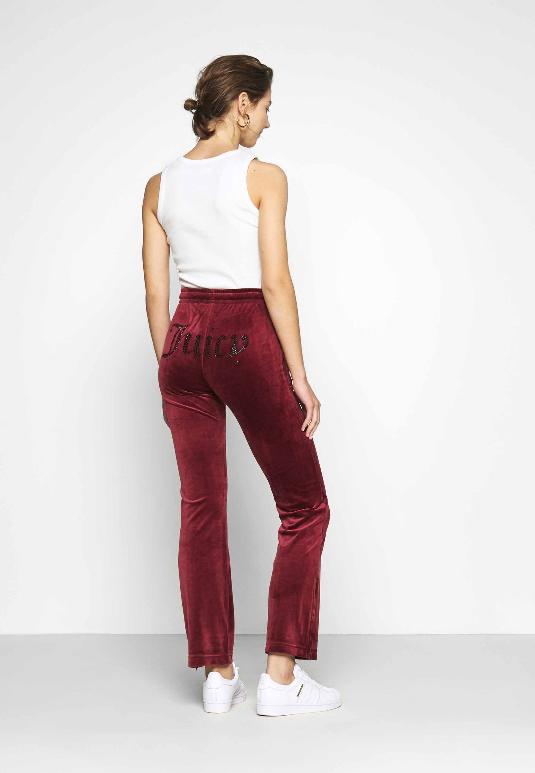 juicy couture tina velour track pants
