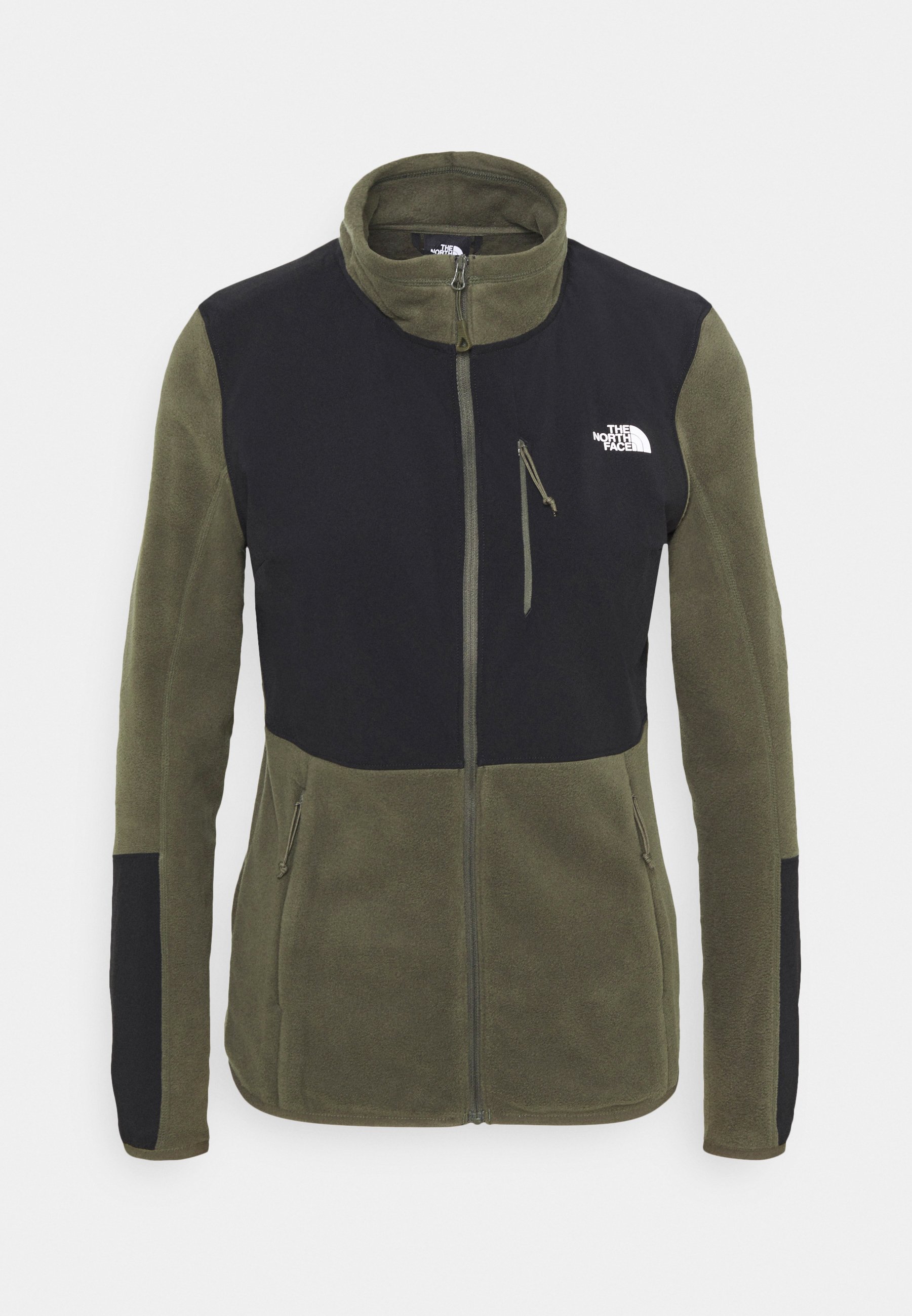 olive green fleece jacket