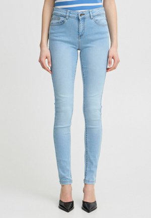 BYLOLA - Jeans slim fit - bleach blue denim