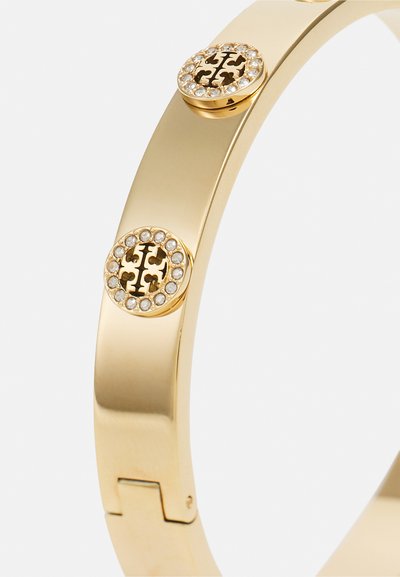 Tory Burch MILLER STUD PAVE HINGE BRACELET - Karkötő - tory gold-coloured