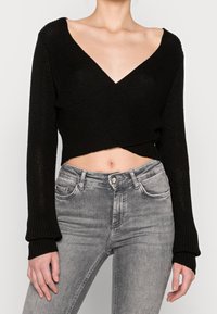 Even&Odd Strickpullover - black
