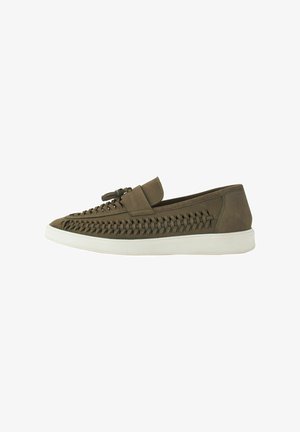 Next TASSEL REGULAR FIT - Scarpe senza lacci - khaki green