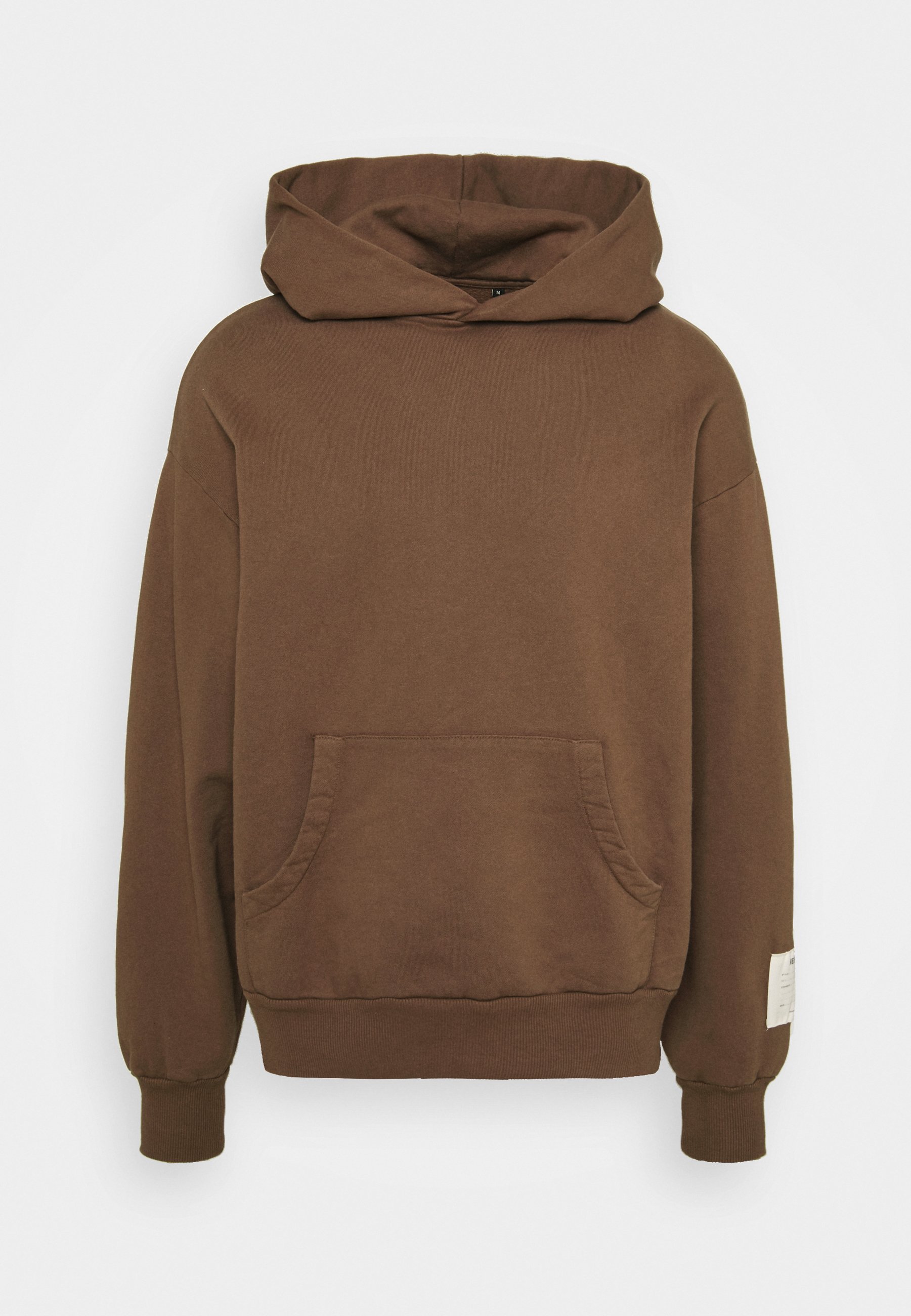 plain brown hoodie