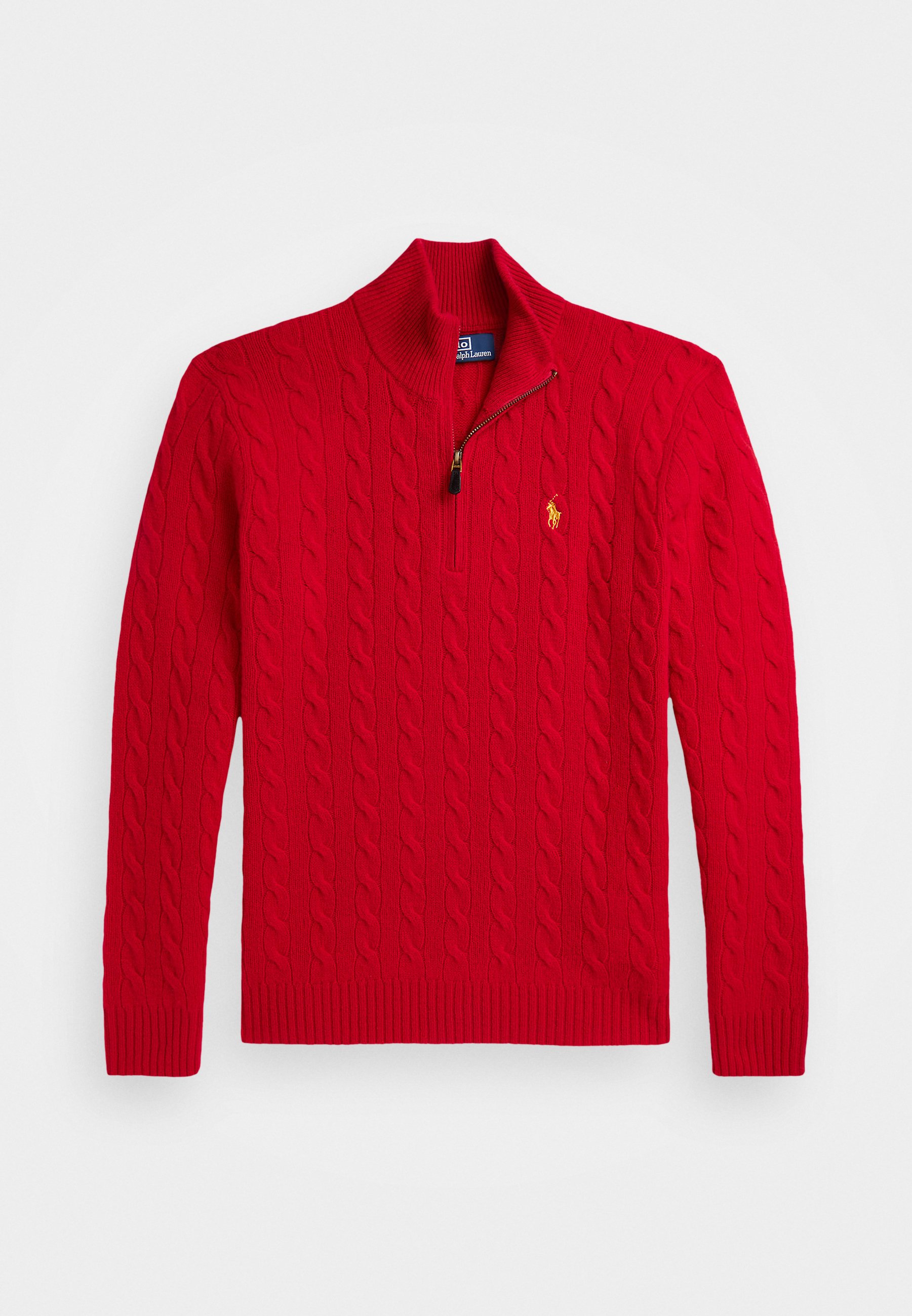 Polo Ralph Lauren LUNAR NEW YEAR CABLE-KNIT SWEATER Jumper red